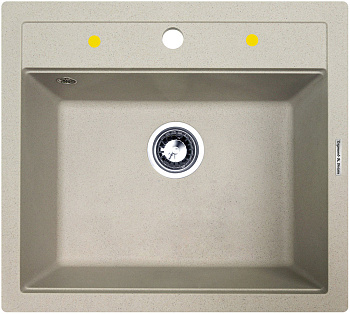 Кухонная мойка Zigmund & Shtain PLATZ 560 РЕЧН.ПЕСОК