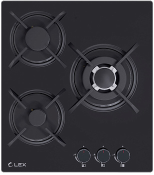 Газовая варочная поверхность Lex GVG 433 BBL