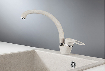 Смеситель для кухни Granula Стандарт ST-03, базальт