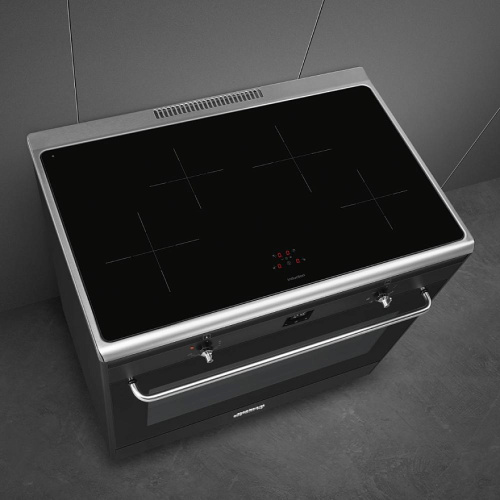 Варочный центр 90х60 см Smeg Concerto CG90IANT9 черный