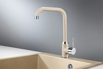 Смеситель для кухни Granula GR-0041, песок