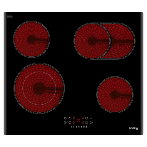 Стеклокерамическая варочная панель Korting HK 62550 B