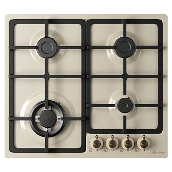 Газовая варочная панель Monsher MSG 67 RC Bronze