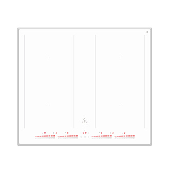Варочная панель индукционная Lex EVI 641С WH