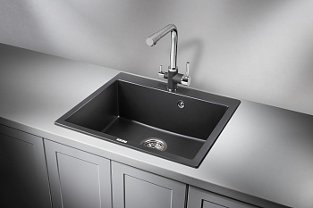 Кухонная мойка Granula Гранула GR-6001, турмалин