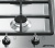 Газовая варочная панель Smeg PGF32G