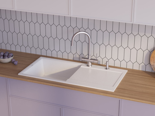 Смеситель Omoikiri Akita-GB нерж. сталь/графит