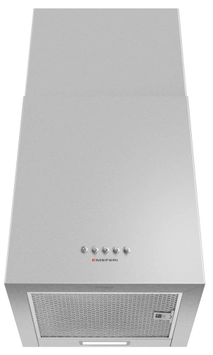 Вытяжка кубическая островная Meferi ROOMBOX40IX ISLA COMFORT