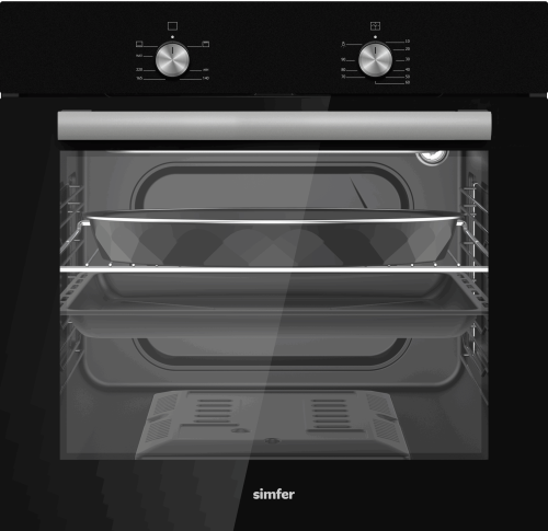 Газовый духовой шкаф Simfer B6GB12025