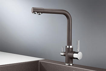 Смеситель для кухни Granula GR-2015, эспрессо