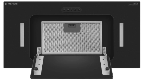 Вытяжка полновстраиваемая Meferi INBOX60BK MATT GLASS ULTRA