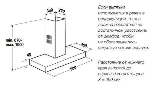 Настенная вытяжка Kuppersbusch DW 9350.0 E
