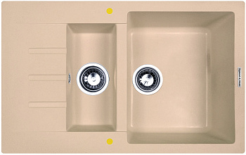 Кухонная мойка Zigmund & Shtain RECHTECK 775.2 ТОПЛ.МОЛОКО