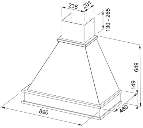 Вытяжка FRANKE FCL 90 A2 EGC Beige