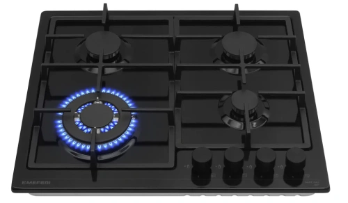 Газовая варочная панель MEFERI MGH604BK LIGHT