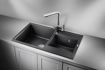 Кухонная мойка Granula Гранула GR-8201, чёрный