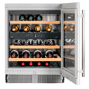 Встраиваемый под столешницу винный шкаф Liebherr UWTes 1672-22 001 DL
