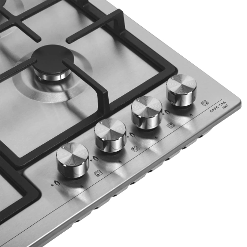 Газовая варочная панель MEFERI MGH604IX LIGHT
