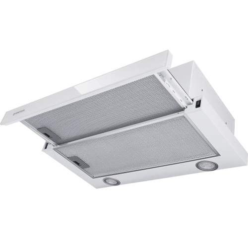 Телескопическая вытяжка MEFERI SLIDEBOX60WH GLASS ULTRA