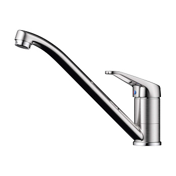 Смеситель Omoikiri Kado-BN латунь/нержавеющая сталь