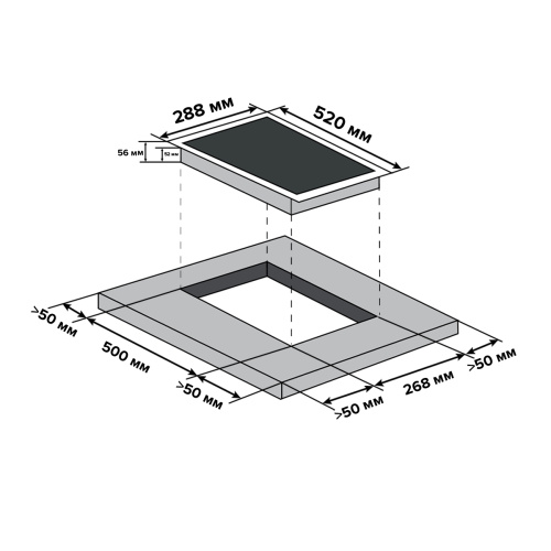 Варочная панель индукционная Libhof PH-36302I