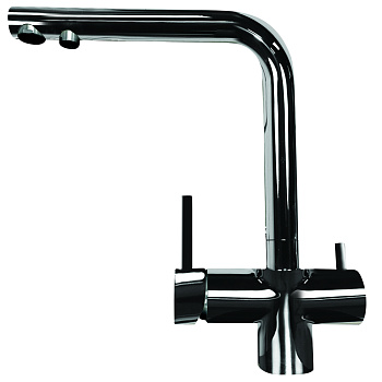 Смеситель Zigmund & Shtain 1300 ZS НЕРЖ.ПОЛИР