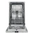 Посудомоечная машина Meferi MDW4562WH FS LIGHT