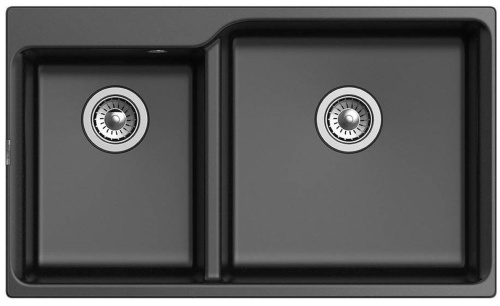 Мойка Rivelato AXEL X-90D Черный 502
