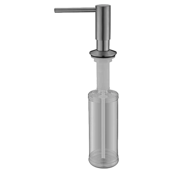 Дозатор для жидкого мыла Paulmark DECUS, D004-MG, матовый серый