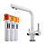 Комплект смеситель с фильтром Omoikiri Nagano-WH + Pure drop Lite