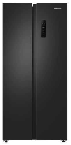Холодильник с инвертором Meferi MFR78BK TOTAL NO FROST SIDE BY SIDE ULTRA