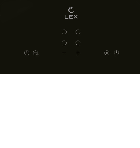 Варочная панель электрическая LEX EVH 642A BL