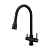 Смеситель для кухни Paulmark LANGE, антрацит, La214212-AN