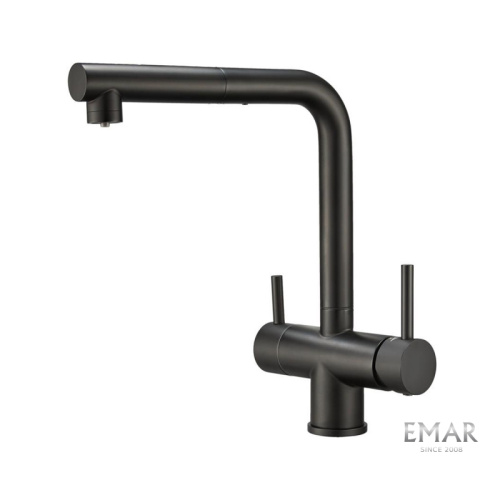 Смеситель Emar  ЕСВ 7017 Black