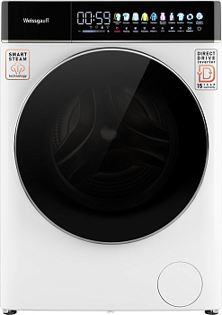 Стиральная машина Weissgauff WM 58411 Direct Drive Inverter Premium Steam Grey