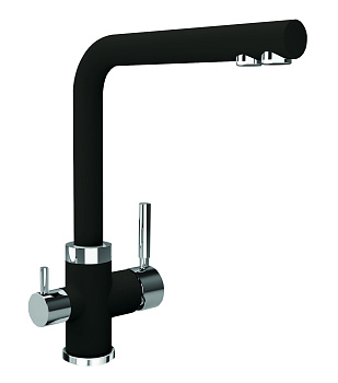 Кухонный смеситель Florentina Арес Антрацит