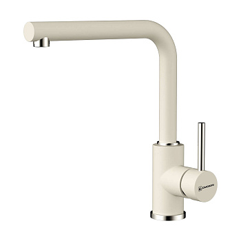 Смеситель Omoikiri Nakagawa-WH латунь/белый