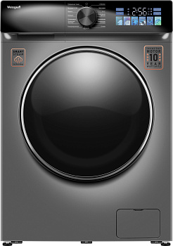 Стиральная машина Weissgauff WM 56411 Color Touch Inverter Steam Dark Grey