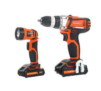 Аккумуляторная дрель-шуруповерт PATRIOT BR 204Li