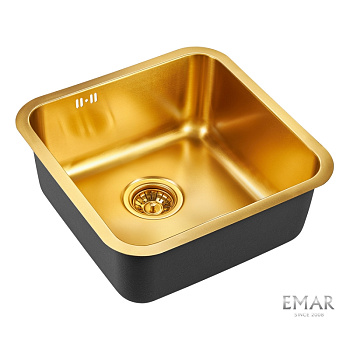 Мойка Emar EMB-127A PVD Nano Golden