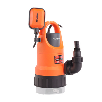 Насос дренажный PATRIOT F 500 D; для чистой и грязной воды; 500 Вт
