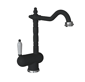 Кухонный смеситель Florentina Ода Черный