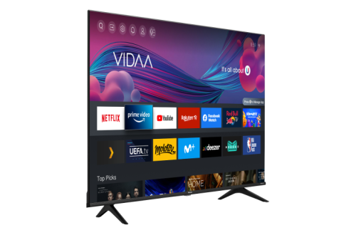 Телевизор LED Hisense 55" 55A6BG Smart черный 