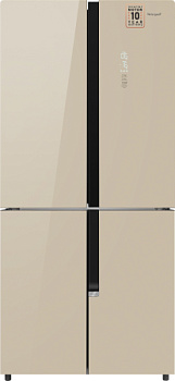 Холодильник Weissgauff WCD 450 BEG NoFrost Inverter