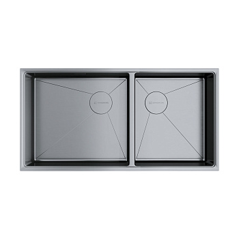 Мойка Omoikiri Taki 85-2-LB-U/IF Side-IN нерж. сталь/нержавеющая сталь