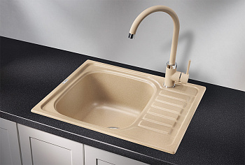 Кухонная мойка Granula Гранула GR-5801, песок