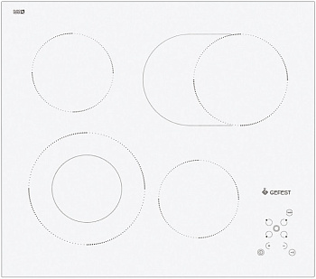 Электрическая варочная панель GEFEST СН 4231 К12