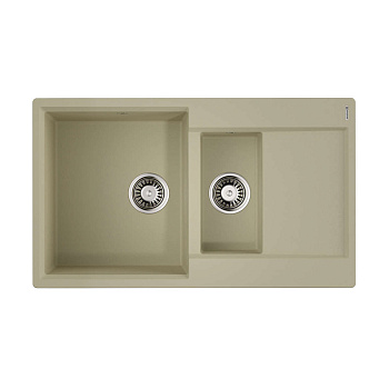 Мойка Omoikiri Daisen 86-2-BE Artgranit/ваниль