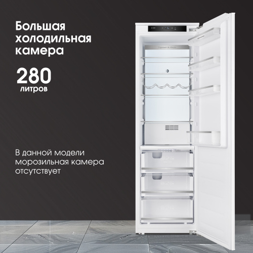 Встраиваемый холодильник Zigmund & Shtain BR 06 X