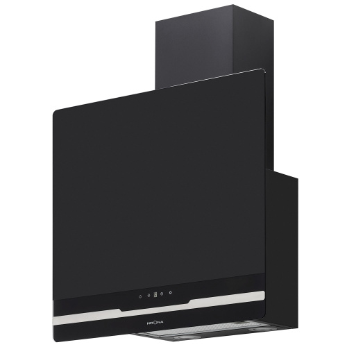 Наклонная вытяжка KRONA DOMENIKA 600 BLACK/INOX S